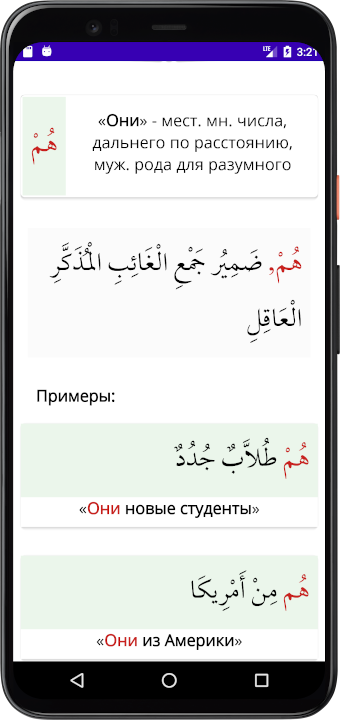 Для каждого урока написана подробная и понятная теория. Мединский курс Арабского языка часть 1